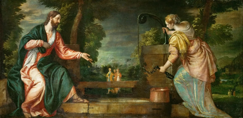 İsa ve Samaritaneli - Paul Véronèse