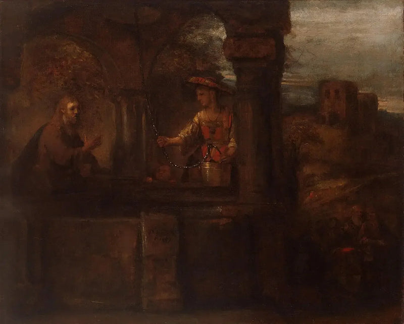 Mesih ve Samiriyeli - Rembrandt