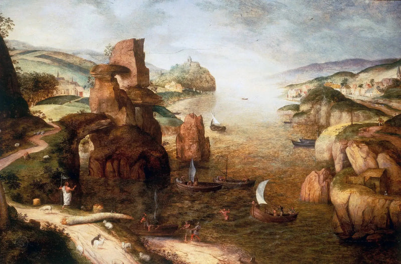 Tiberya Gölü'nde İsa ve Havariiler - Pieter Brueghel the Elder