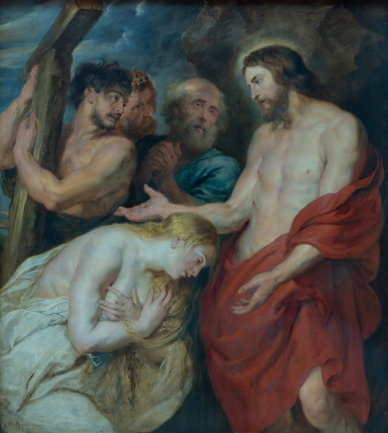 İsa ve Tövbe Eden Günahkarlar - Peter Paul Rubens