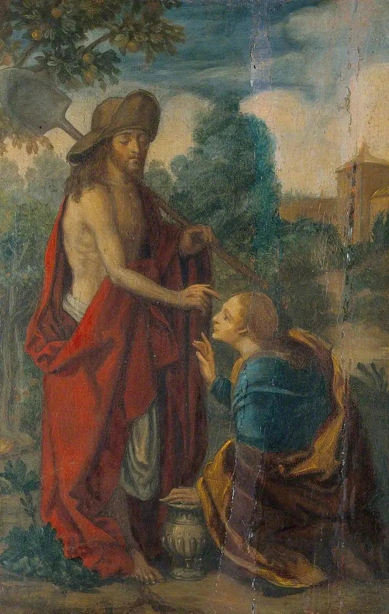 İsa ve Meryem Magdalalı (Bana Dokunma) - Albrecht Dürer