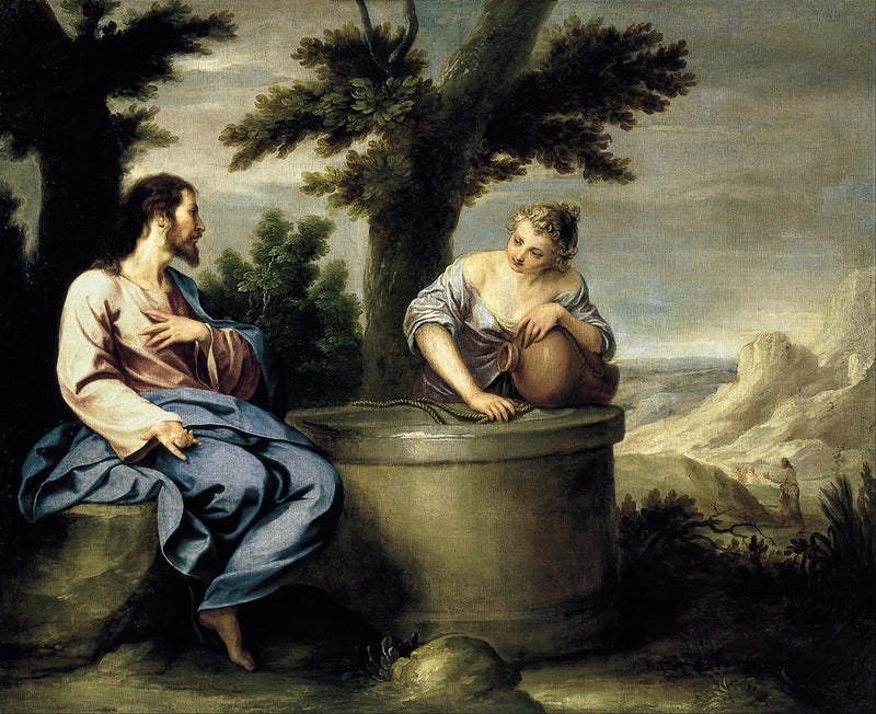 İsa ve Samiriyeli - Alonso Cano