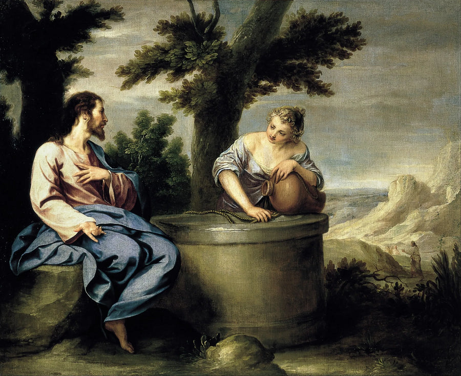 İsa ve Samiriyeli - Alonso Cano