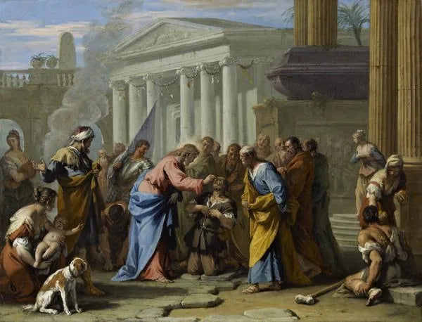 İsa Körü İyileştiriyor - Sebastiano Ricci