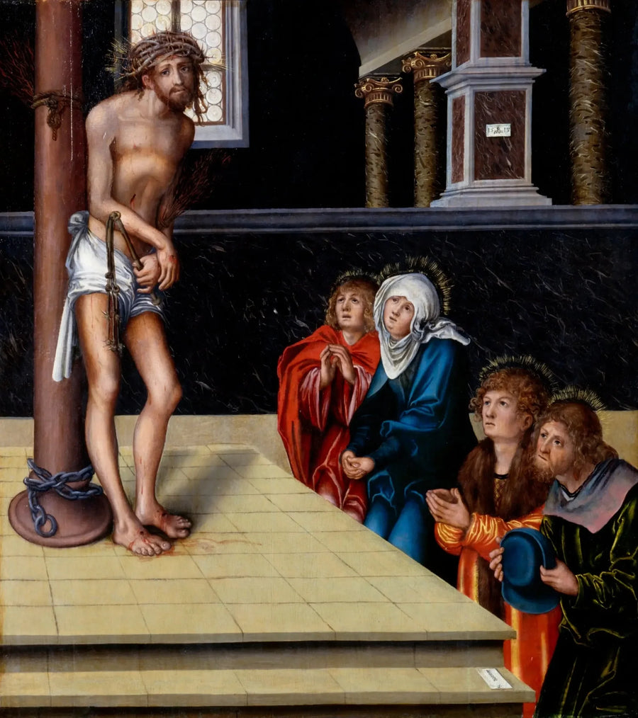 İsa, acı adam - Lucas Cranach the Elder