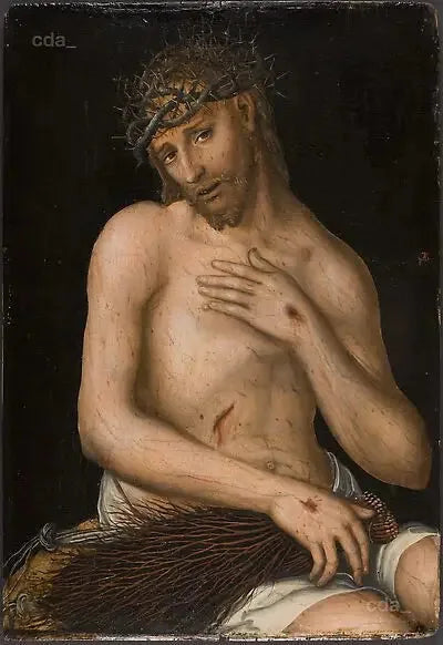 İsa, Acı Çekmiş Adam - Lucas Cranach the Elder