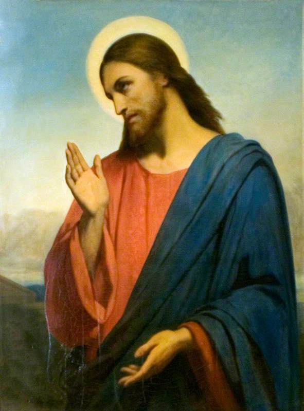 İsa Mesih'in Kudüs'e Ağlarken - Ary Scheffer
