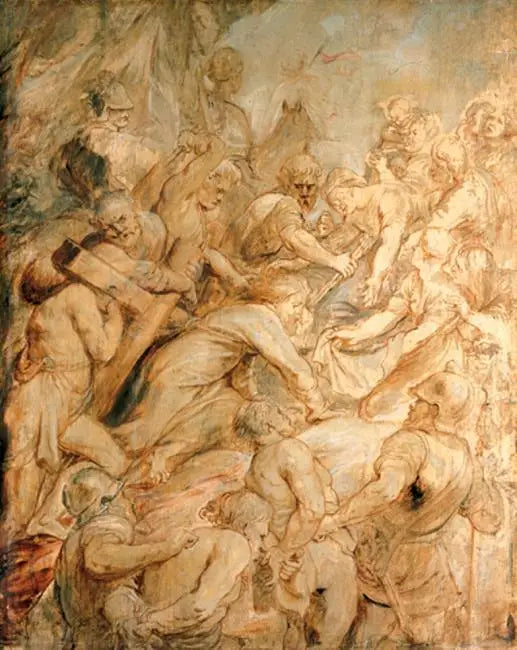 İsa'nın Haç'ı Taşıması, 1634-1637 - Peter Paul Rubens