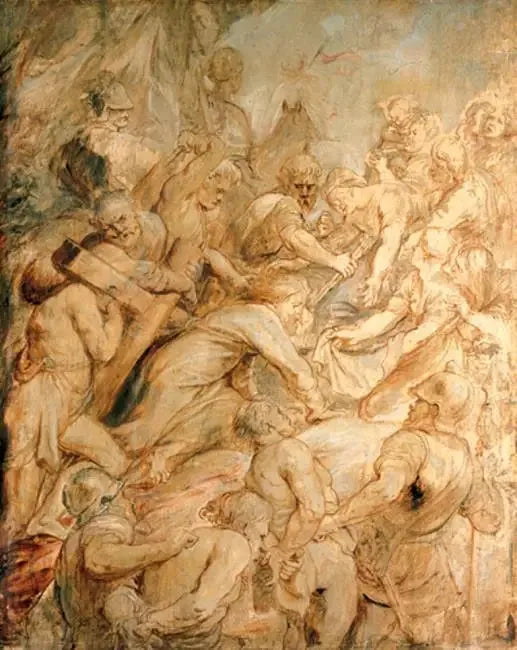 İsa'nın Haç'ı Taşıması, 1634-1637 - Peter Paul Rubens