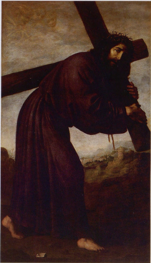 İsa'nın Haçını Taşıyan - Francisco de Zurbarán