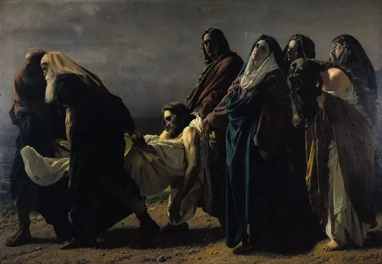 Taçlandırılmış İsa - Antonio Ciseri