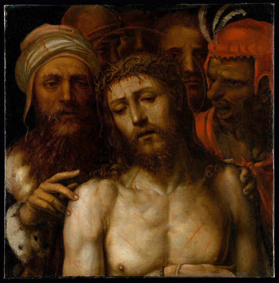 İsa Halkın Önüne Sunulmuş (Ecce Homo) - Il Sodoma (Giovanni Antonio Bazzi)