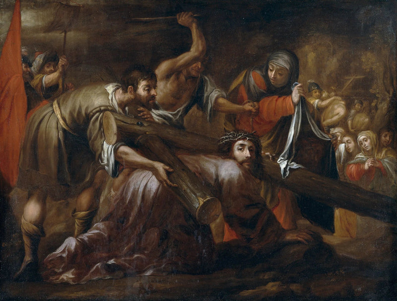 Kruvaziyondaki İsa ve Aziz Veronika - Juan de Valdés Leal