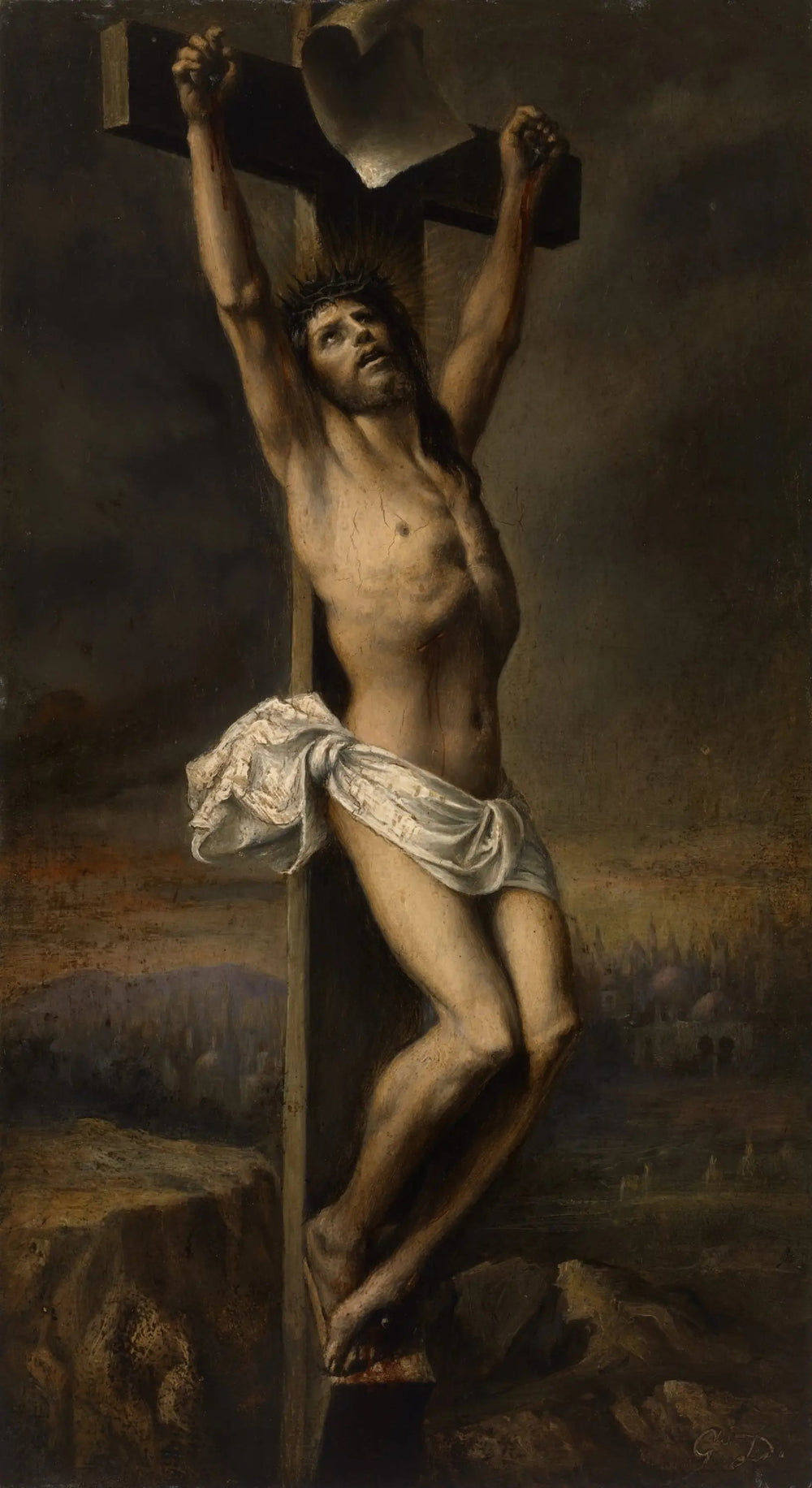 Le Christ sur la Croix - Gustave Doré - Alpha Reproduction