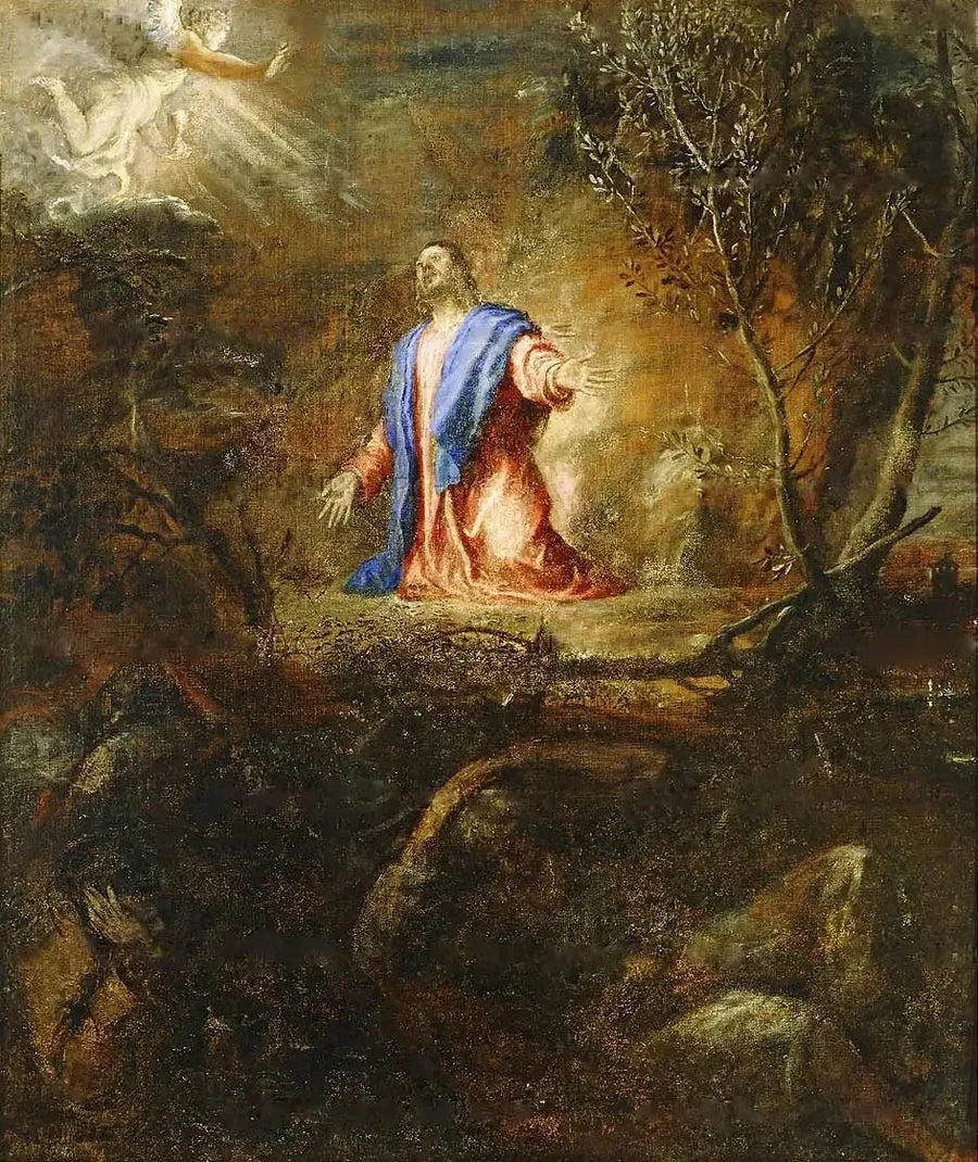 Zeytin Dağı'nda İsa - Titian