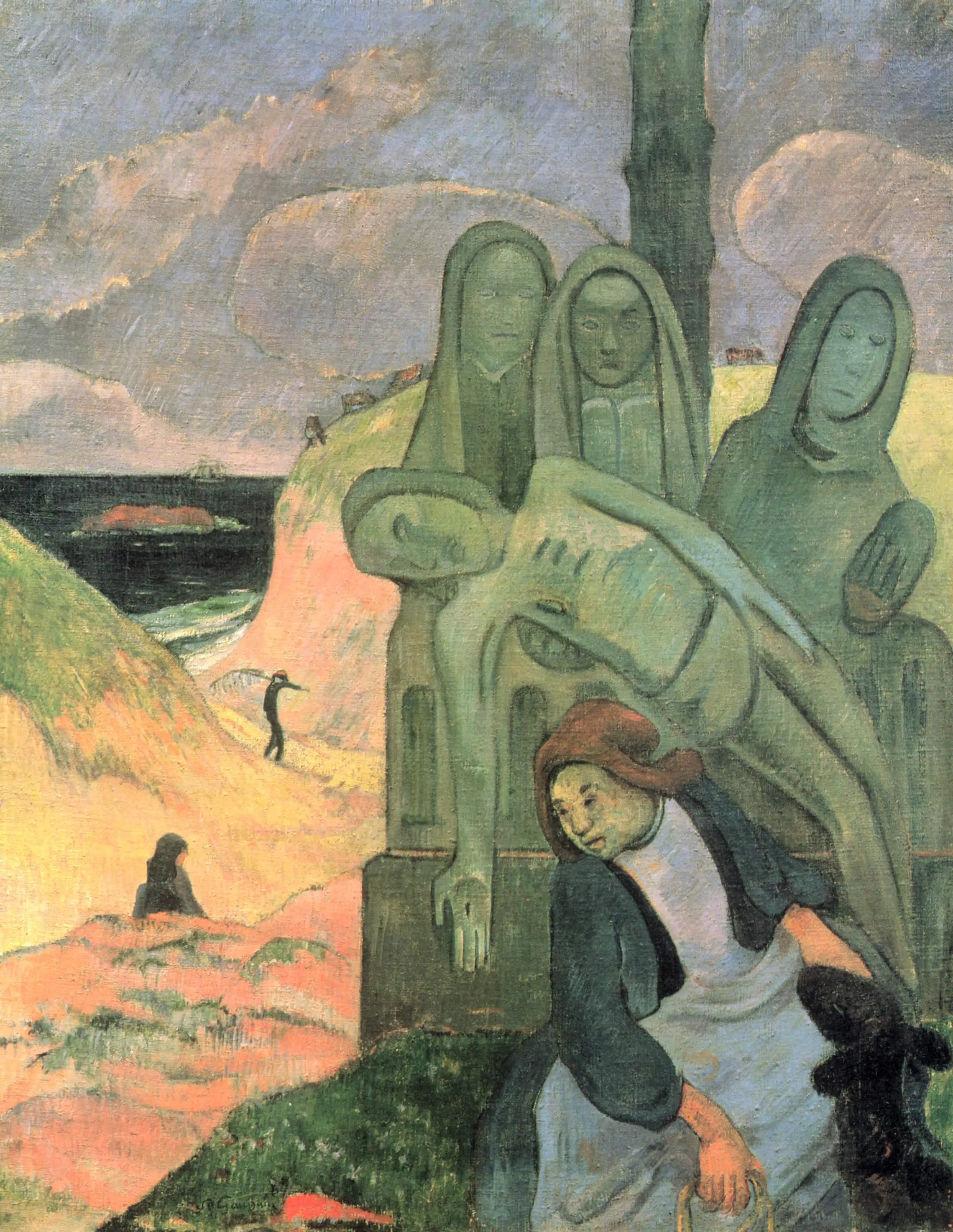 Le Christ vert - Paul Gauguin - Alpha Reproduction
