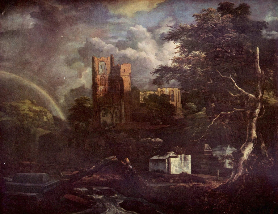 Le Cimetière juif, peinture de Jacob van Ruisdael