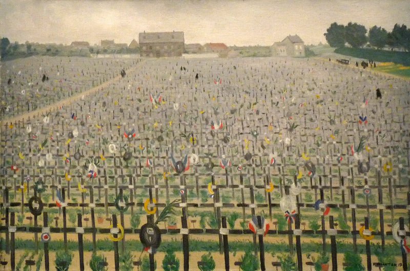 Châlons Askeri Mezarlığı - Félix Vallotton