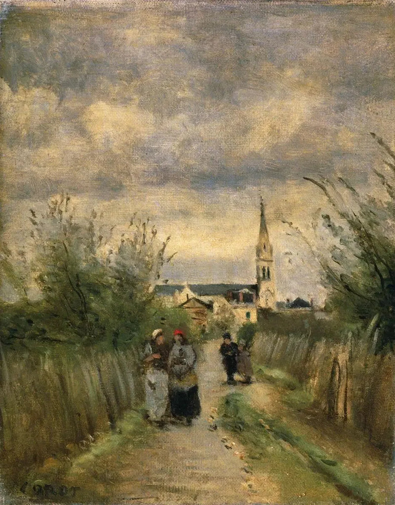 Argenteuil Çanı - Jean-Baptiste Camille Corot