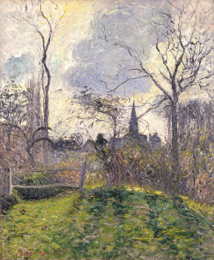 Bazincourt Çan Kulesi - Camille Pissarro