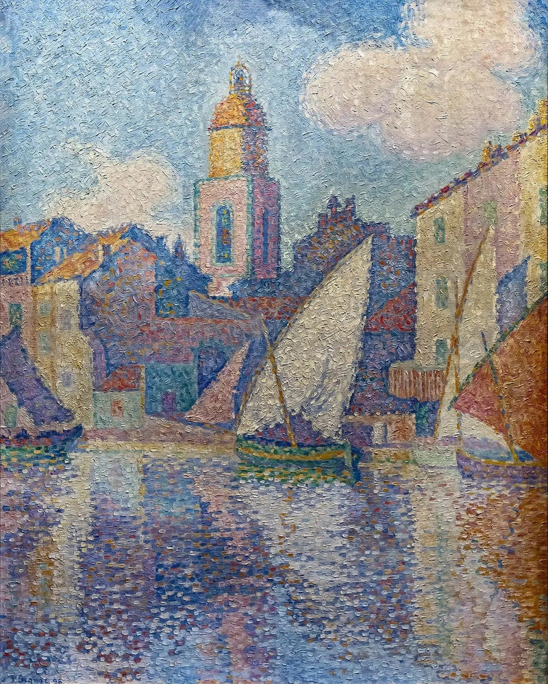 Saint-Tropez Çan Kulesi - Paul Signac
