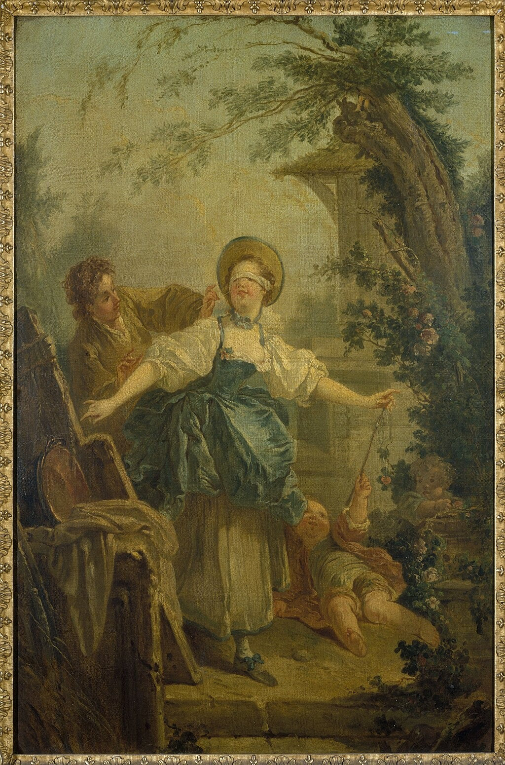 Le Colin Maillard - Jean-Honoré Fragonard