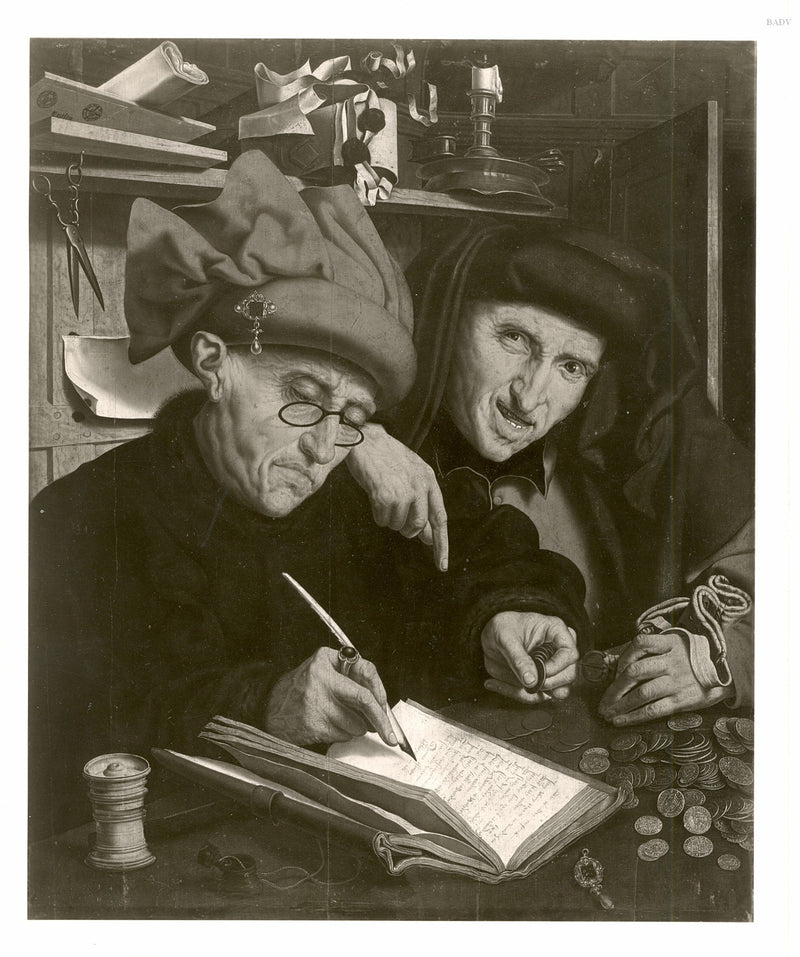 Vergi Dairesi ve Asistanı - Marinus van Reymerswale