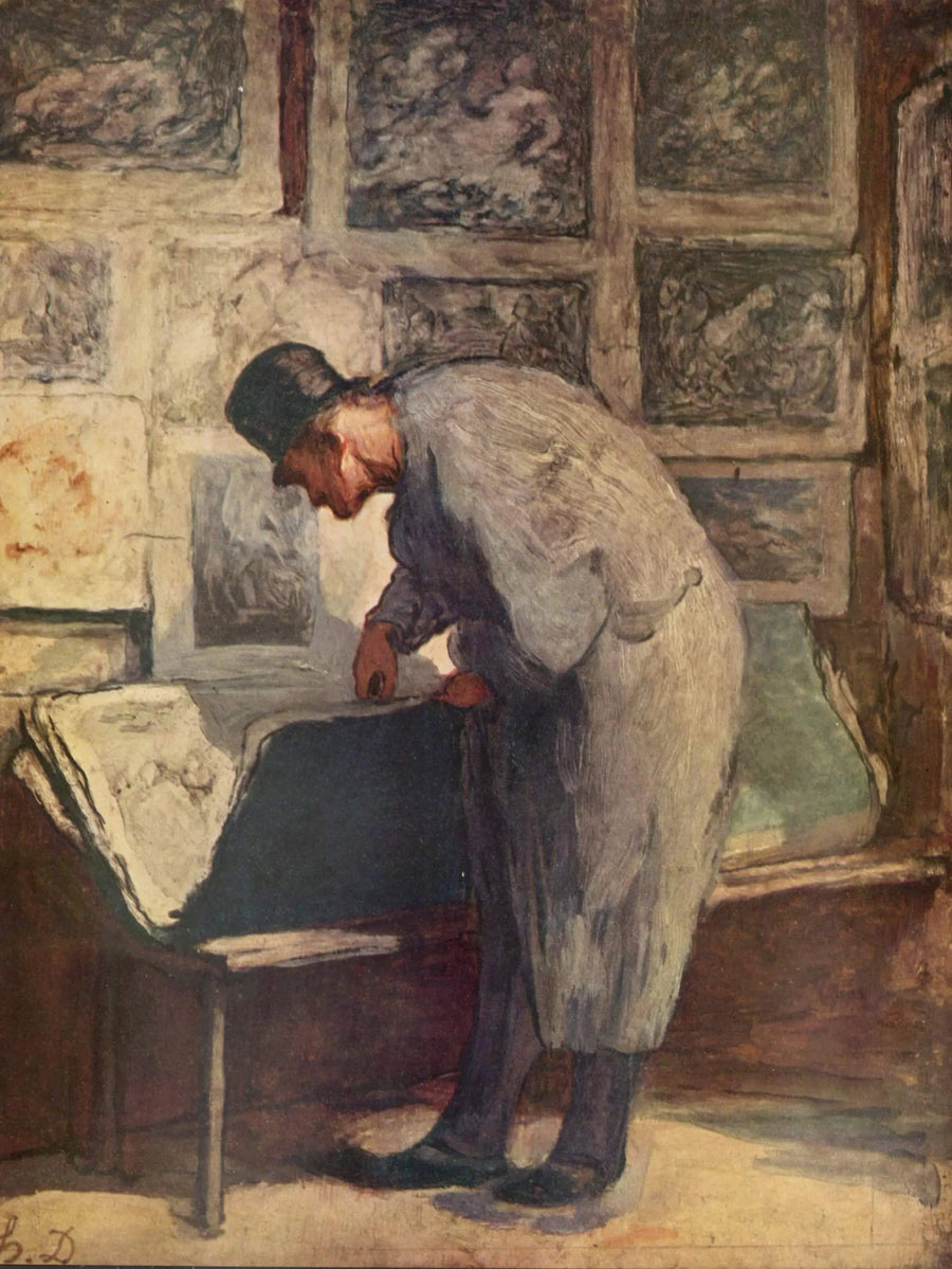Basım Koleksiyoncusu - Honoré Daumier