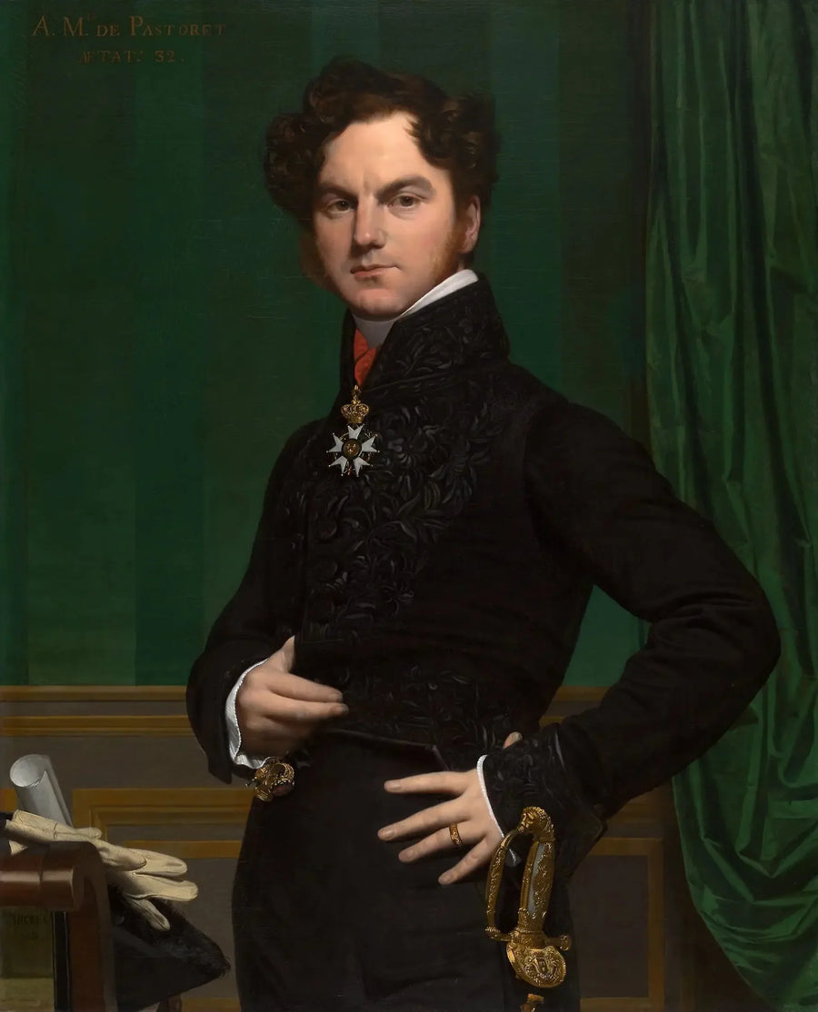 Kont Amédée-David de Pastoret - Jean-Auguste-Dominique Ingres