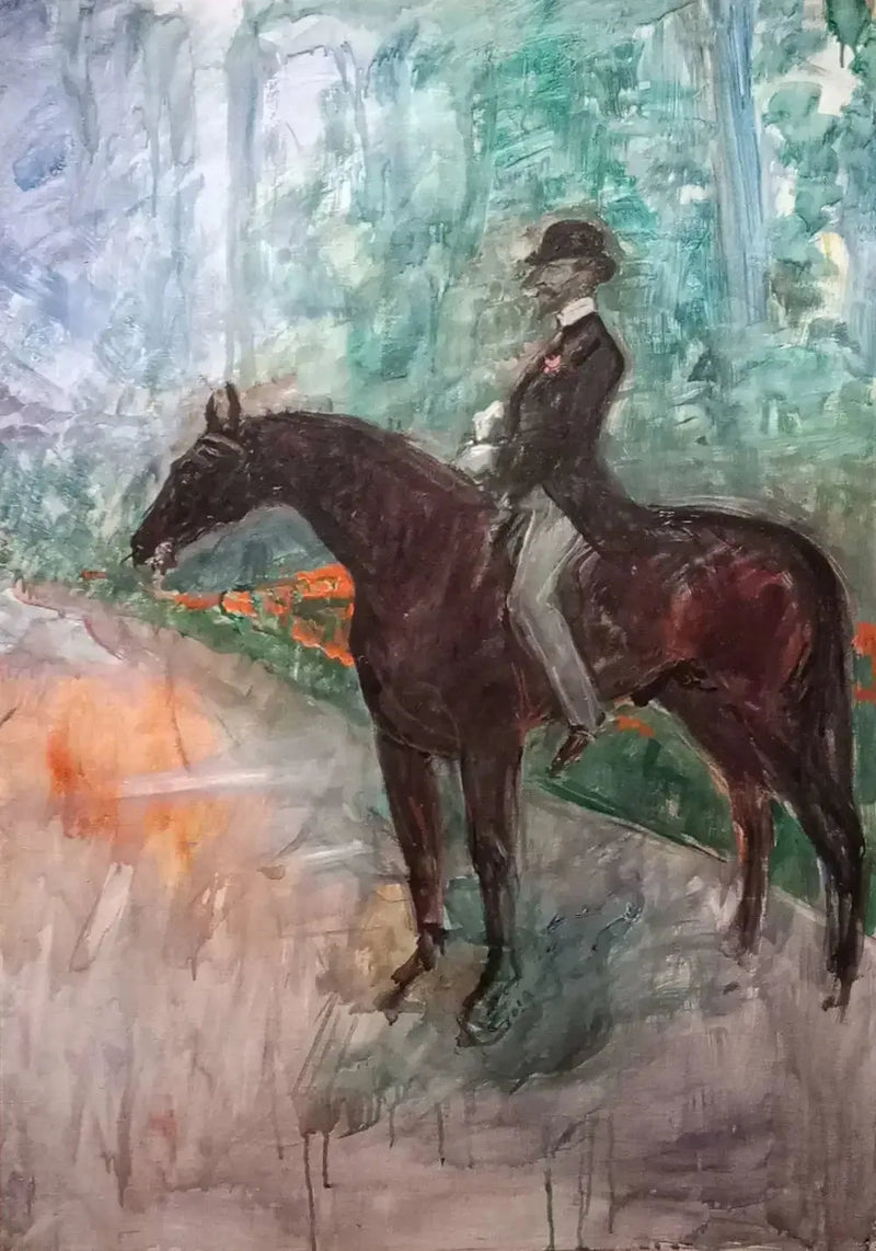 Toulouse-Lautrec Kontu Ata Biner - Henri de Toulouse-Lautrec