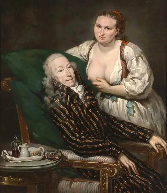 Franz de Paula Graf von Hartig Kontu ve eşi Eleanore, Caritas Romana olarak - Barbara Krafft