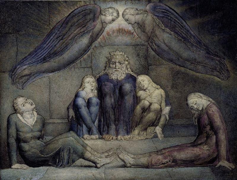 Ugolino Kontu ve Oğulları Hapiste - William Blake