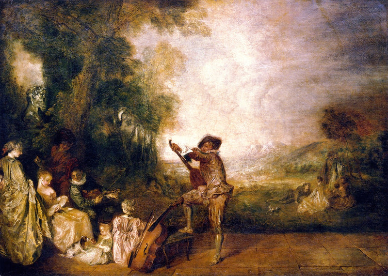 Konser - Antoine Watteau