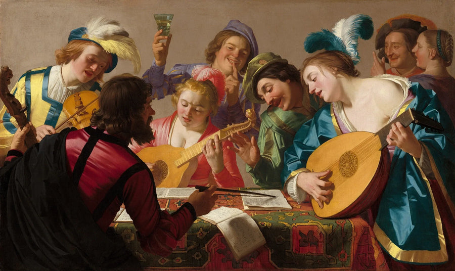 Konser - Gerrit van Honthorst