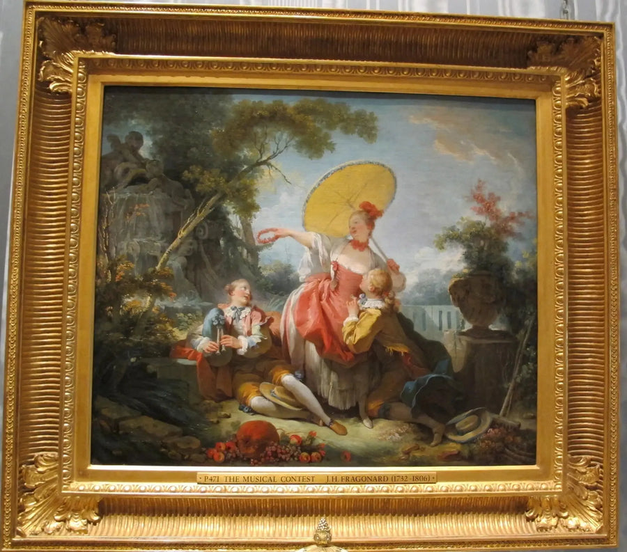 Müzik Yarışması - Jean-Honoré Fragonard