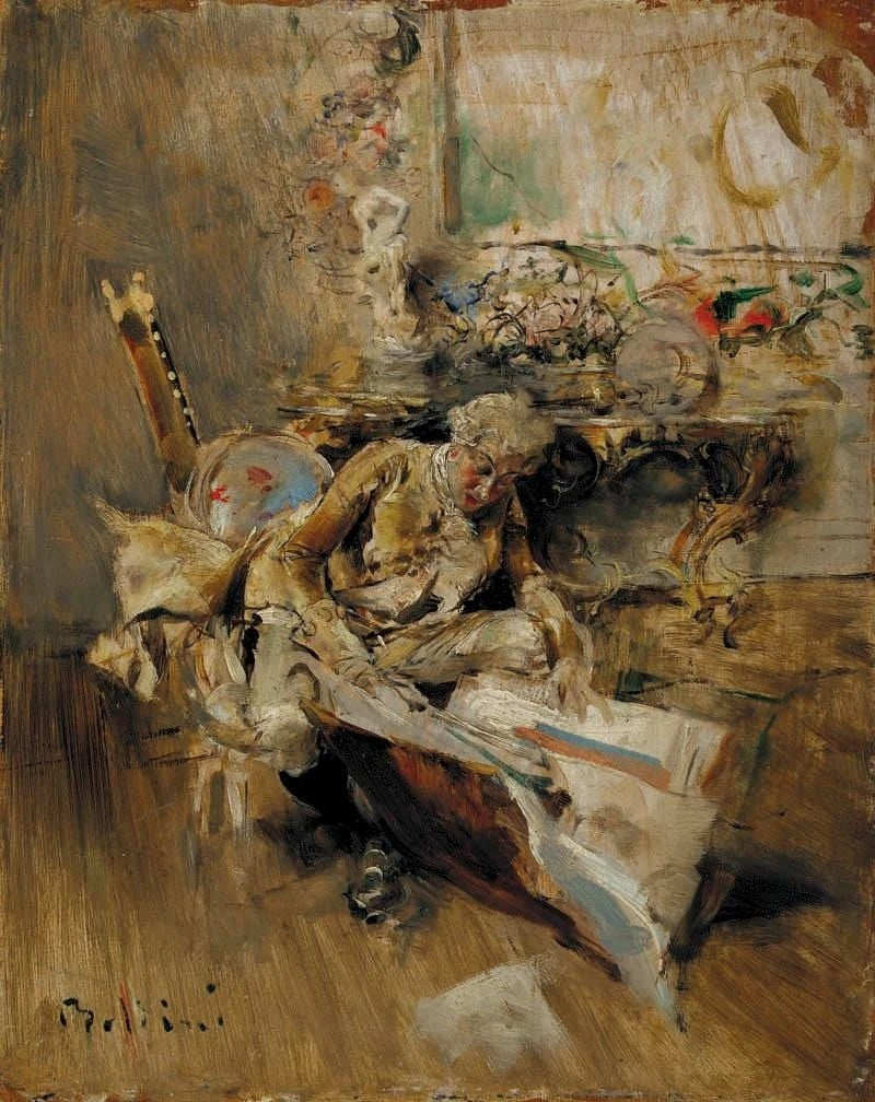 Le connaisseur d'art - Giovanni Boldini
