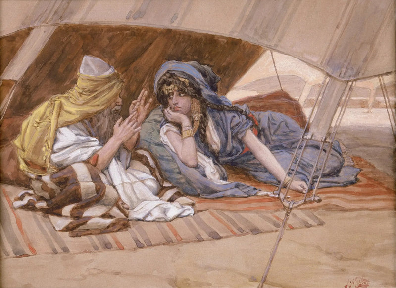 Abram'ın Sara'ya Tavsiyesi - James Tissot