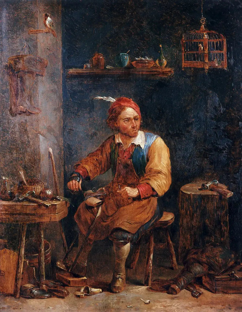 Çömlekçi - David Teniers genç