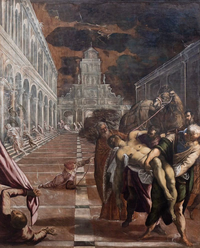 Venise'ye getirilen Aziz Mark'ın bedeni - Jacopo Tintoretto