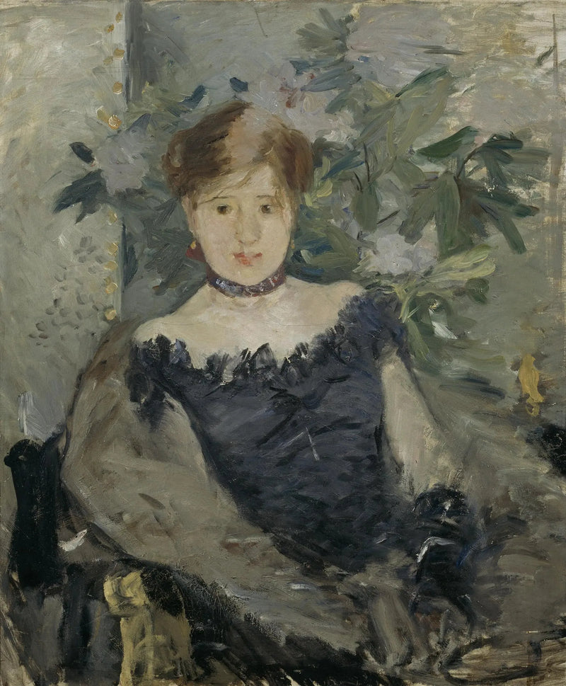 Siyah Korsaj - Berthe Morisot