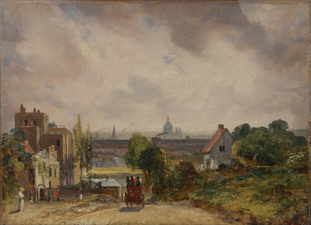 Le cottage de Sir Richard Steele Hampstead - John Constable - Alpha Reproduction