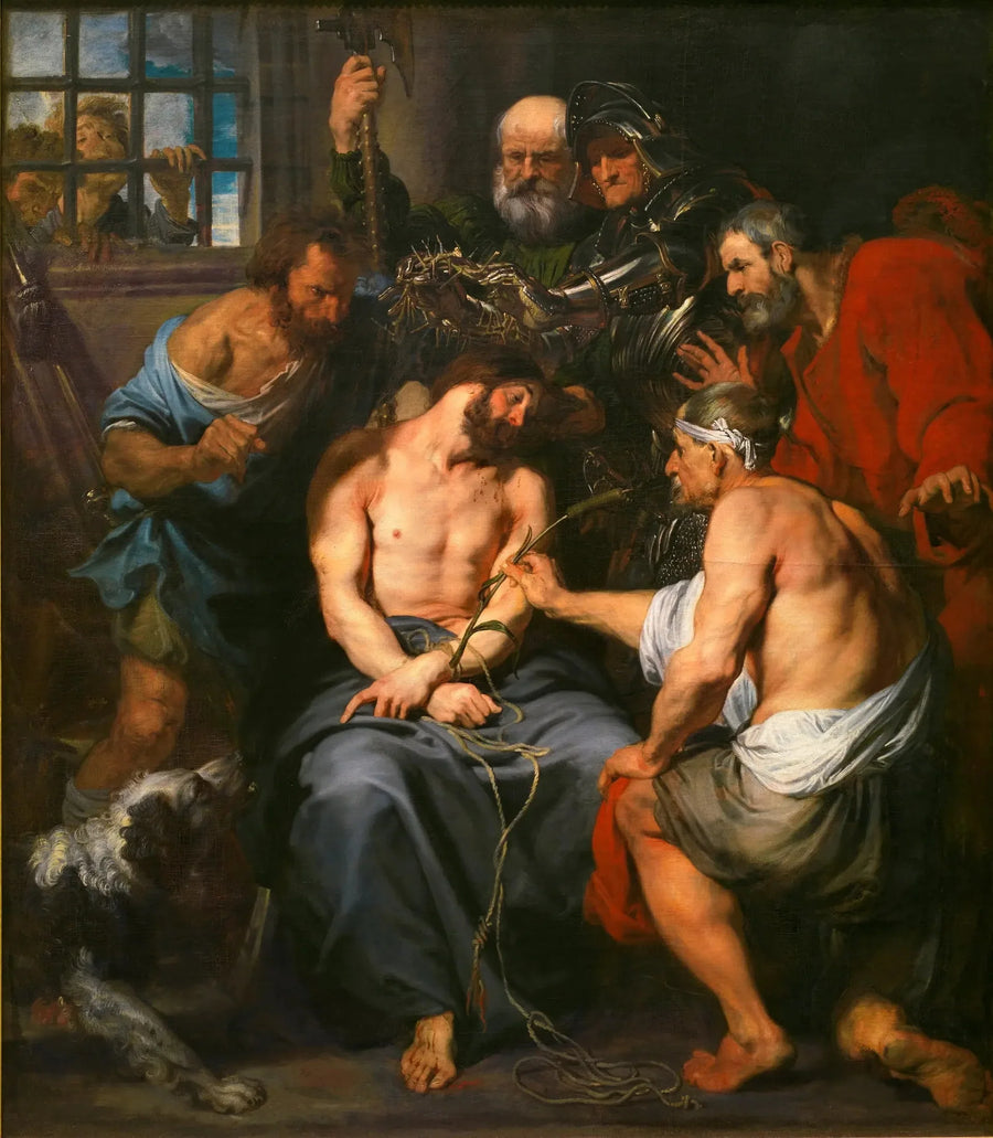 Dikenler Taç Giydirme - Antoine van Dyck