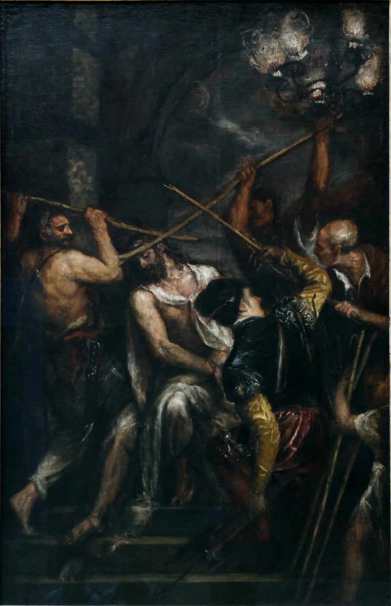 Haçın Çarmıha Gerilişi - Titian