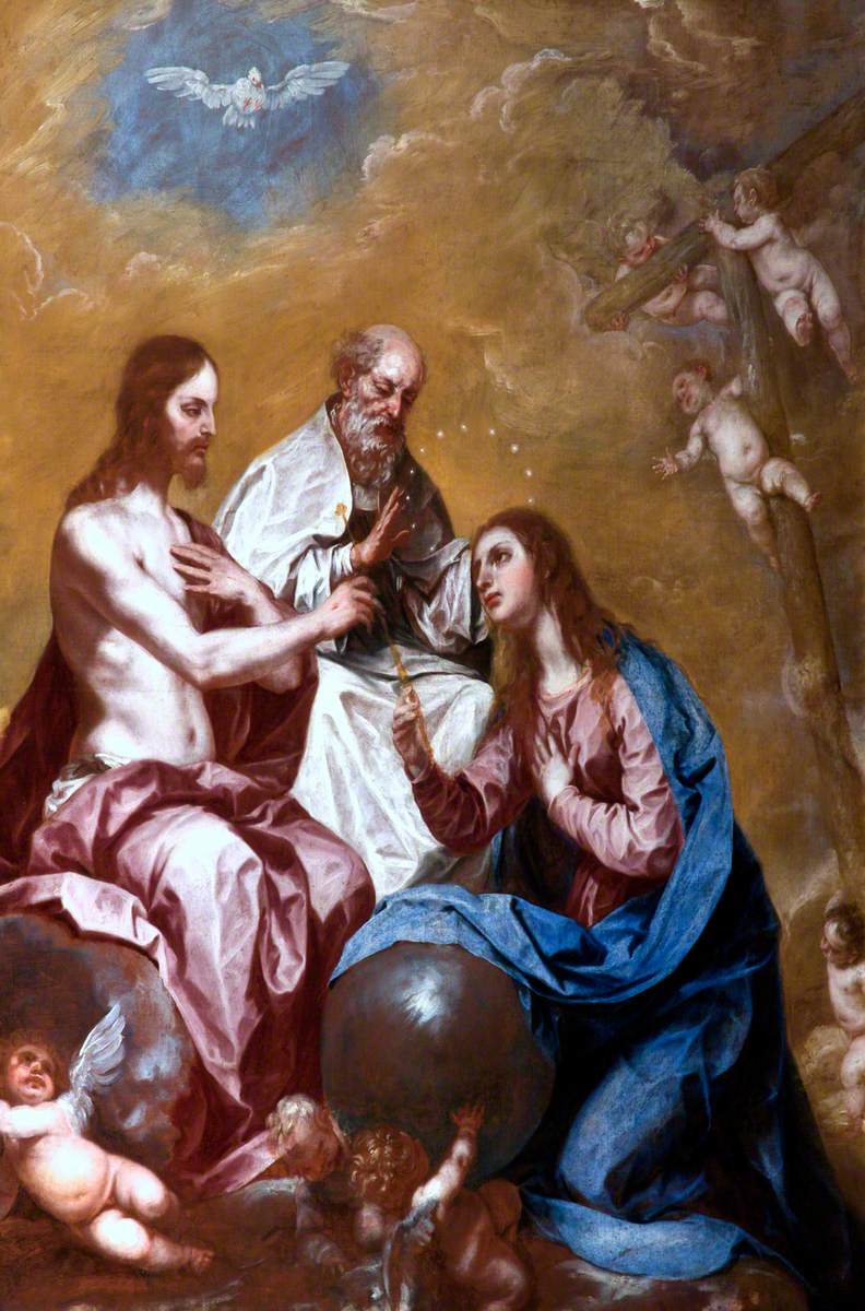 Le couronnement de la Vierge - Alonso Cano