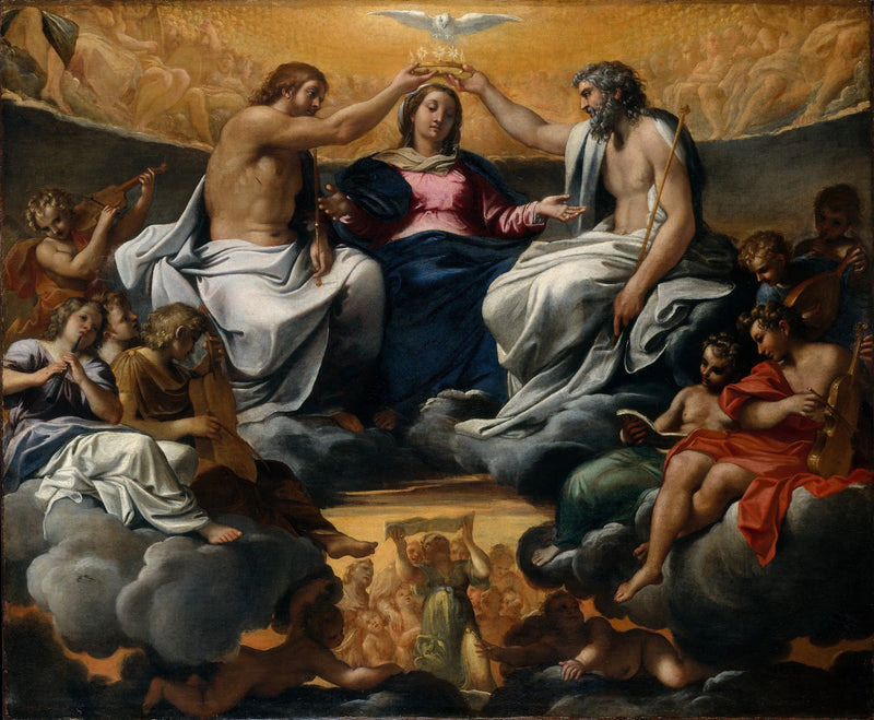 Meryem Ana'nın Taç Giydirilmesi - Annibale Carracci