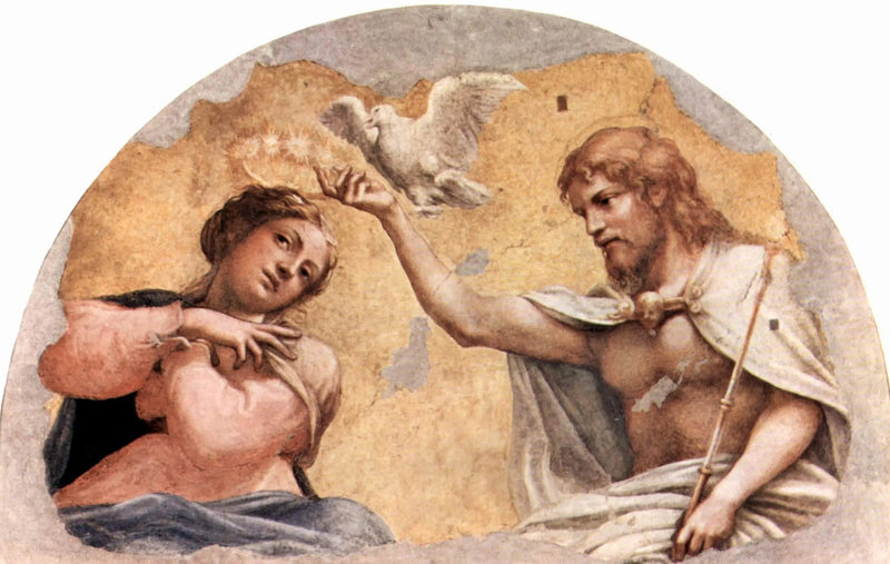 Meryem Ana'nın Taç Giydirilişi - Antonio da Correggio