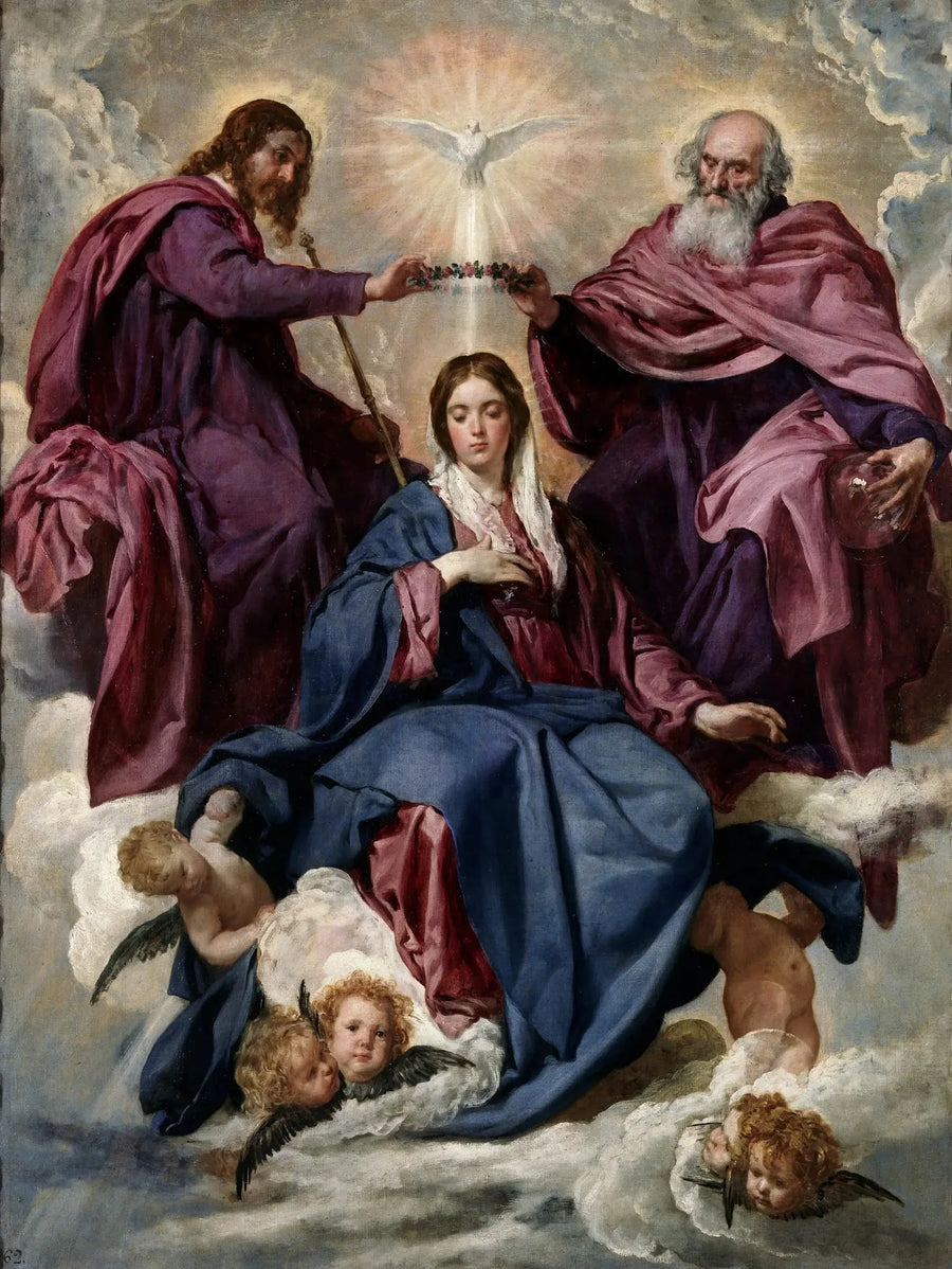 Meryem Ana'nın Taç Giydirilişi - Diego Velázquez