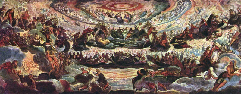 Le Couronnement de la Vierge - Jacopo Tintoretto