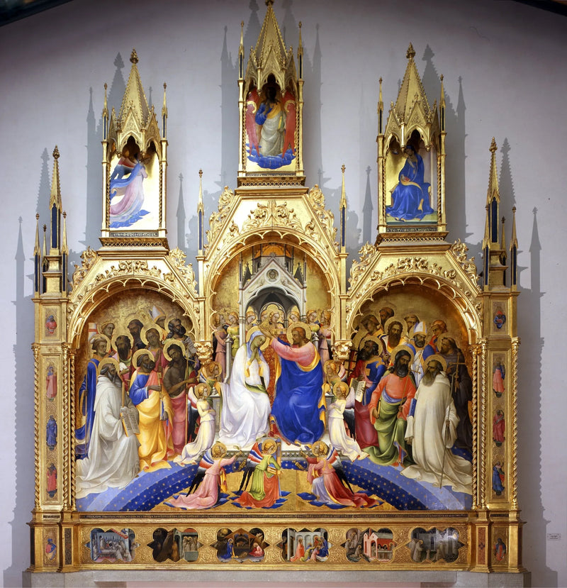 Meryem Ana'nın Taç Giydirilişi - Lorenzo Monaco