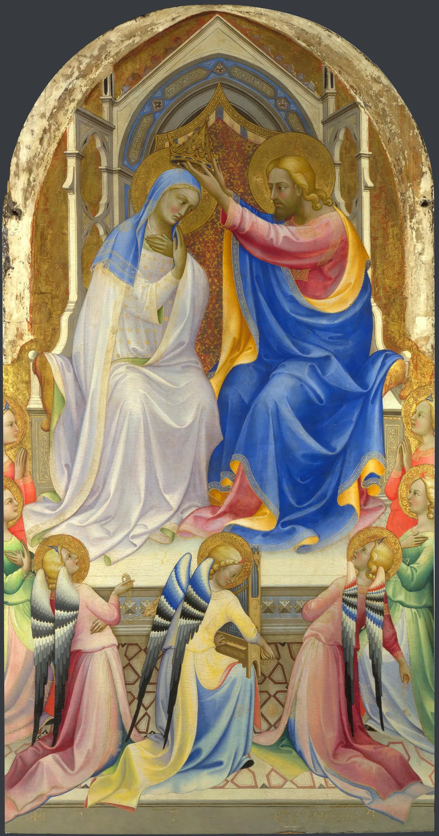 Meryem Ana'nın Taç Giydirilişi - Lorenzo Monaco